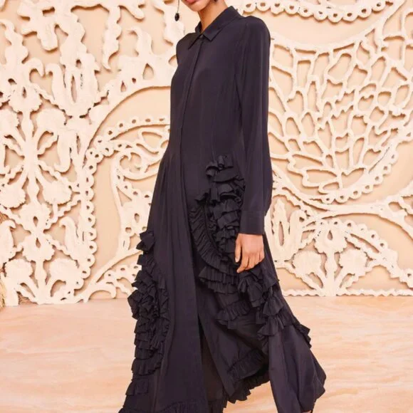 Ulla Johnson Gwen Dress (Noir) - Picture 3 of 4